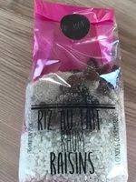 Mängden socker i Riz au lait rhum raisin