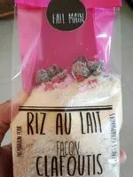 Mängden socker i Riz au lait