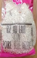 Mängden socker i Riz au lait facon poire belle Helene