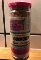 Mängden socker i Prepartion pour Cookie tout caramel