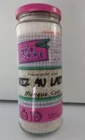 Mängden socker i Préparation pour riz au lait saveur mangue coco