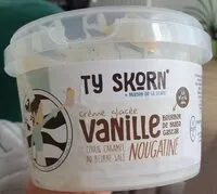 Mängden socker i crème glacée vanille nougatine - coulis caramel au beurre salé