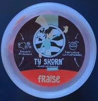 Mängden socker i Sorbet fraise