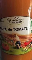 Mängden socker i Soupe de tomates
