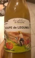 Mängden socker i Soupe de légumes