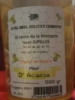 Mängden socker i Miel d'acacia