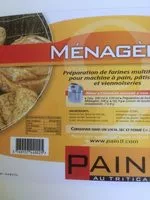 Mängden socker i Farines à pain