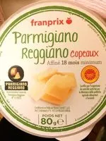 Mängden socker i Parmigiano reggiano