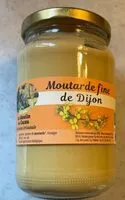 Mängden socker i Moutarde fine de Dijon