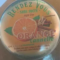 Mängden socker i Bonbons orange cannelle