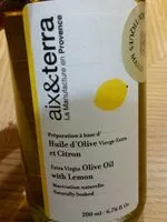 Mängden socker i Preparation a base d huile d'olive vierge extra et citron