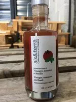 Mängden socker i Vinaigre, tomates et basilic