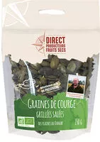 Mängden socker i Graines de courge grillées salées