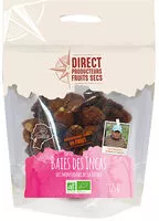 Mängden socker i Baies des Incas séchées / Physalis séchées