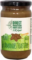 Mängden socker i Purée d'amandes toastées