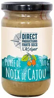 Mängden socker i Purée de noix de cajou du Vietnam