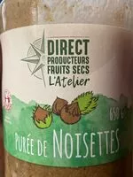 Mängden socker i Purée de noisettes de Turquie