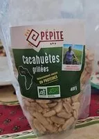 Mängden socker i Cacahuètes grillées