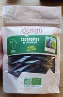 Mängden socker i Cacahuètes au chocolat noir