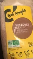 Mängden socker i Riz long blanc