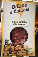 Mängden socker i Baies de Goji