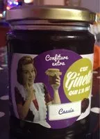 Mängden socker i Confiture extra cassis