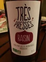 Mängden socker i Très pressés raisin