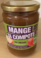 Mängden socker i Compote de Pomme bio