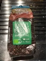 Mängden socker i Lentilles vertes bio