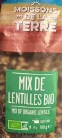Mängden socker i Mix de Lentilles Bio