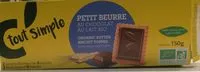 Mängden socker i Petit beurre chocolat au lait bio