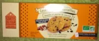 Mängden socker i Cookies bio aux noisettes, amandes et pépites de chocolat