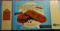 Mängden socker i Biscuits bio petits déjeuner aux pépites de chocolat
