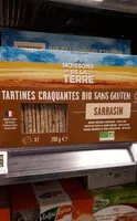 Mängden socker i Tartines craquantes bio