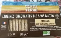 Mängden socker i Tartines craquantes Sarrasin