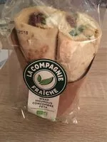 Mängden socker i Wrap houmous concombre feta