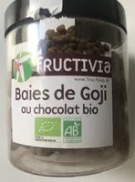 Mängden socker i Baies de Goji au Chocolat Noir Bio