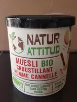 Mängden socker i Muesli croustillant pomme cannelle