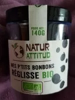 Mängden socker i Mes p'tits bonbons réglisse bio