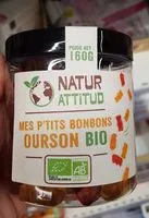 Mängden socker i Mes p'tits bonbons ourson bio