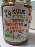 Mängden socker i Natur attitud pâte à tartiner