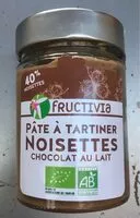 Mängden socker i Pâte à tartiner noisettes chocolat au lait