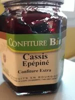 Mängden socker i Confiture bio cassis epepine