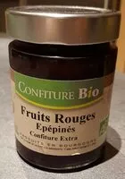 Mängden socker i Confiture fruits rouges