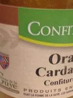 Mängden socker i Confiture orange cardamone