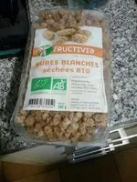 Mängden socker i Mûres blanches sèchees