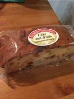 Mängden socker i Cake aux fruits