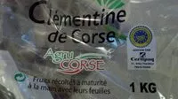 Mängden socker i Clémentine de corse