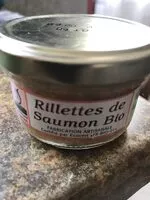 Mängden socker i Rillettes de saumon bio