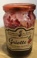 Mängden socker i Confiture artisanale - Griotte